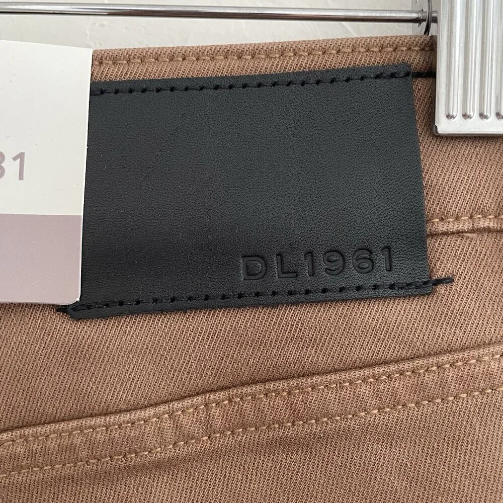 DL1961 Avery Modern Straight Jeans Men's brown denim jeans size 31x34